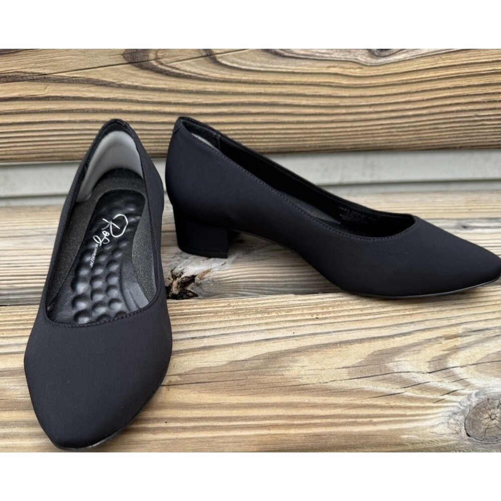 Ros Hommerson Women’s Heidi II Women's Pump Black Fabric Size 8M